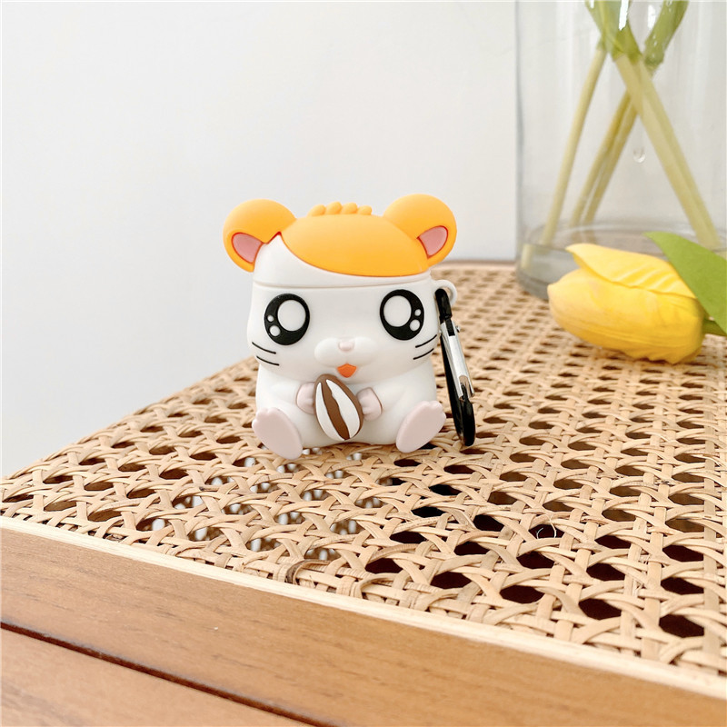 Hamtaro Hamster Wireless Bluetooth Earphone Cover Soft - Image 7