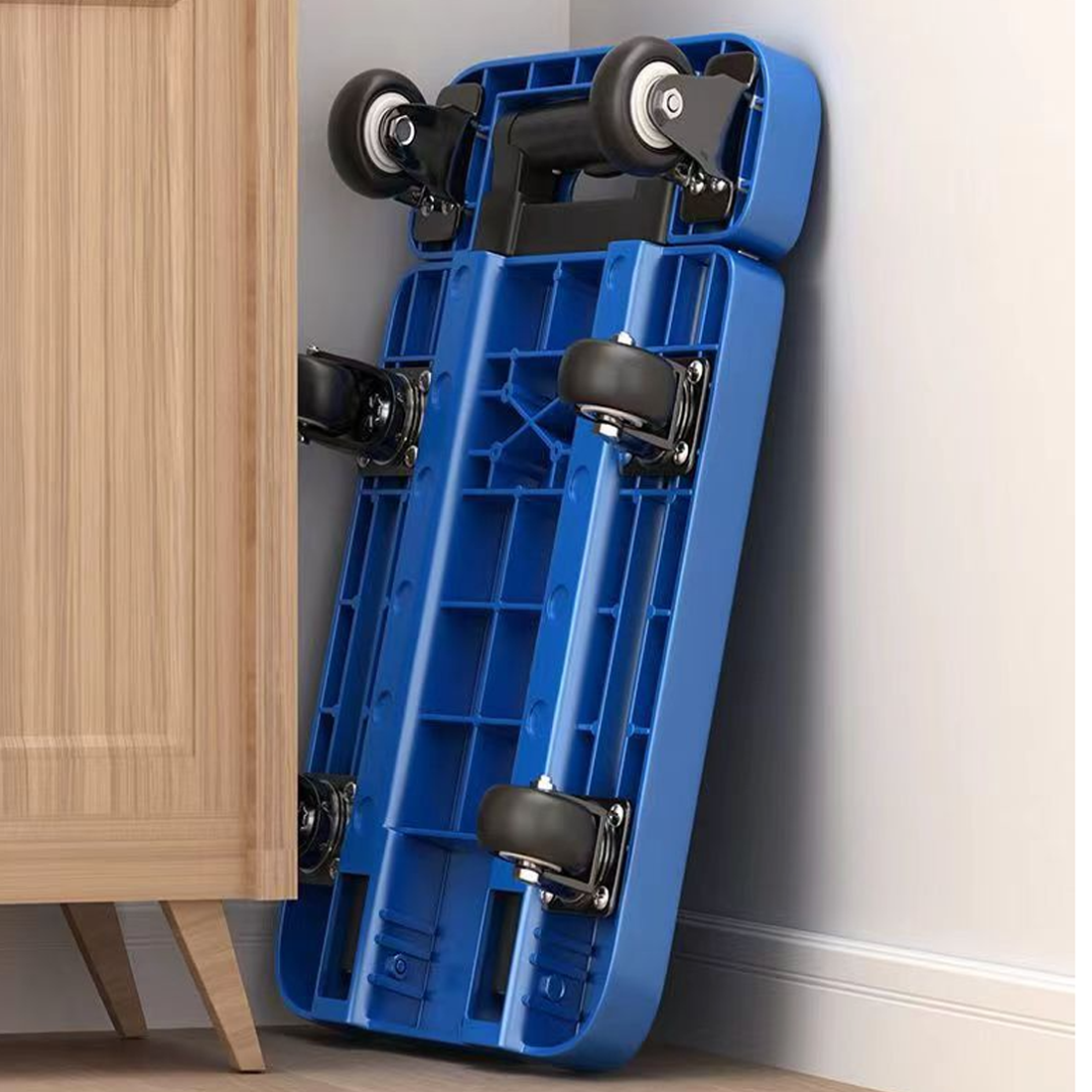 270KG Folding Hand Truck Luggage Dolly Trolley Moving Platform Cart Heavy Duty 5