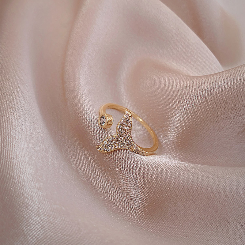 Women's High Cool Simple Circle With Diamond Index Finger Ring