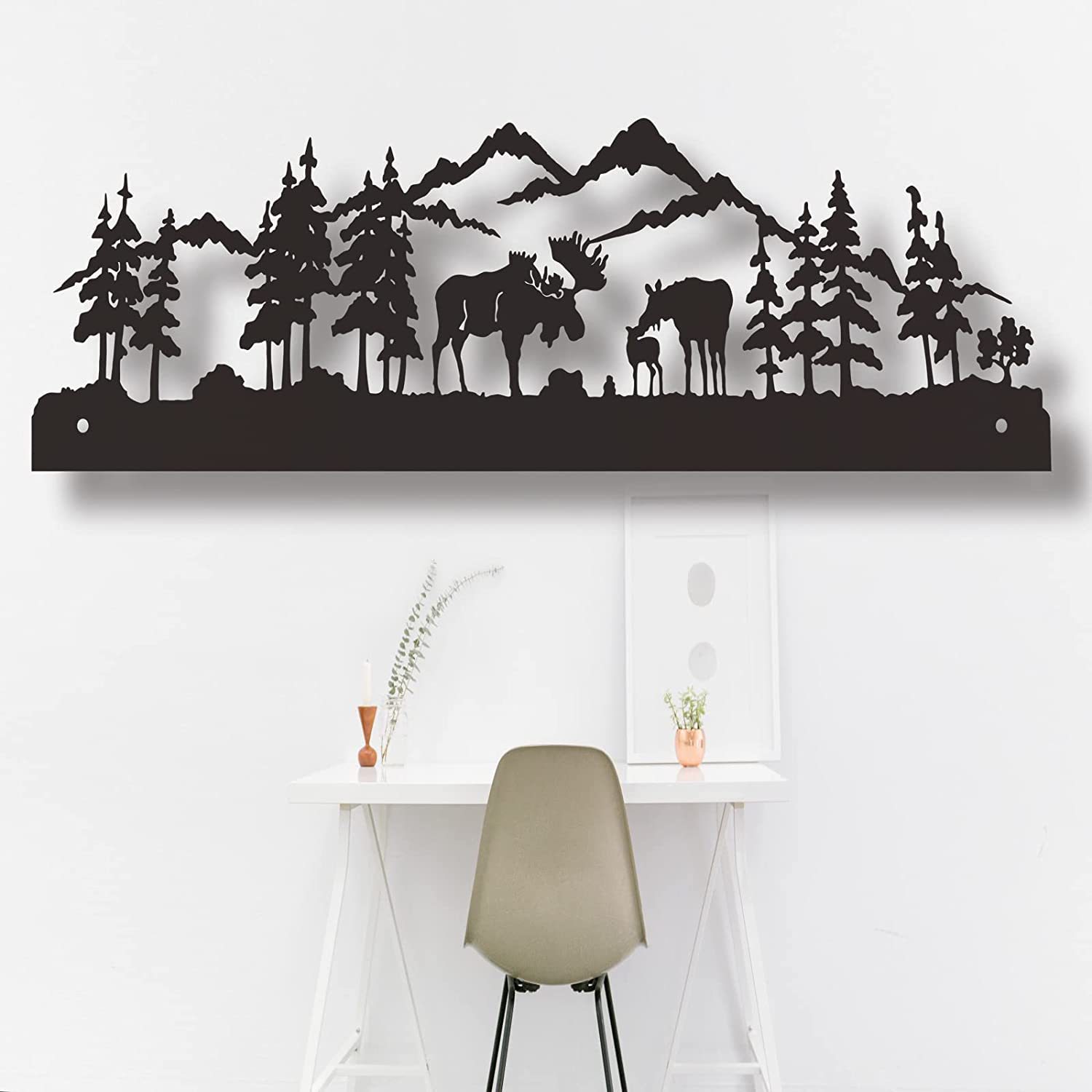 Metal Deer Wall Art