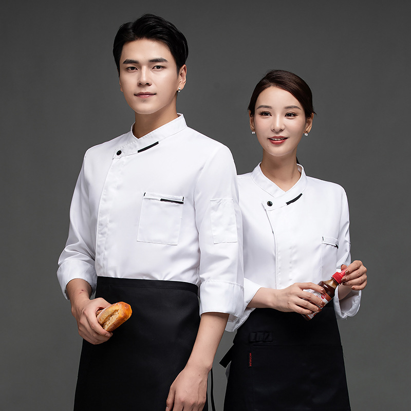 Title 5, Chef Workwear Long Sleeve Suit For Men