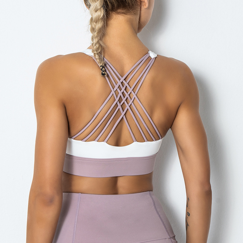 Title 7, Running Sexy Beauty Back Cross Strap Yoga Fitne...