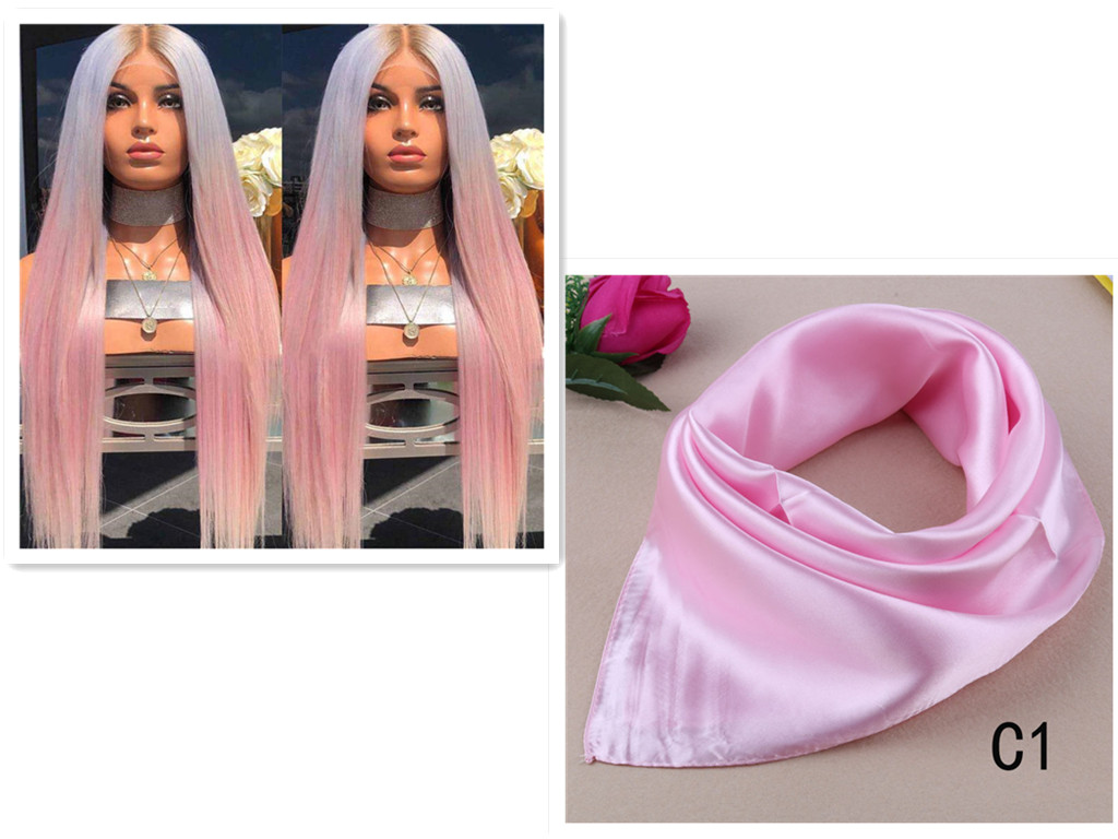 Bleached And Dyed  Ladies Long Straight Hair