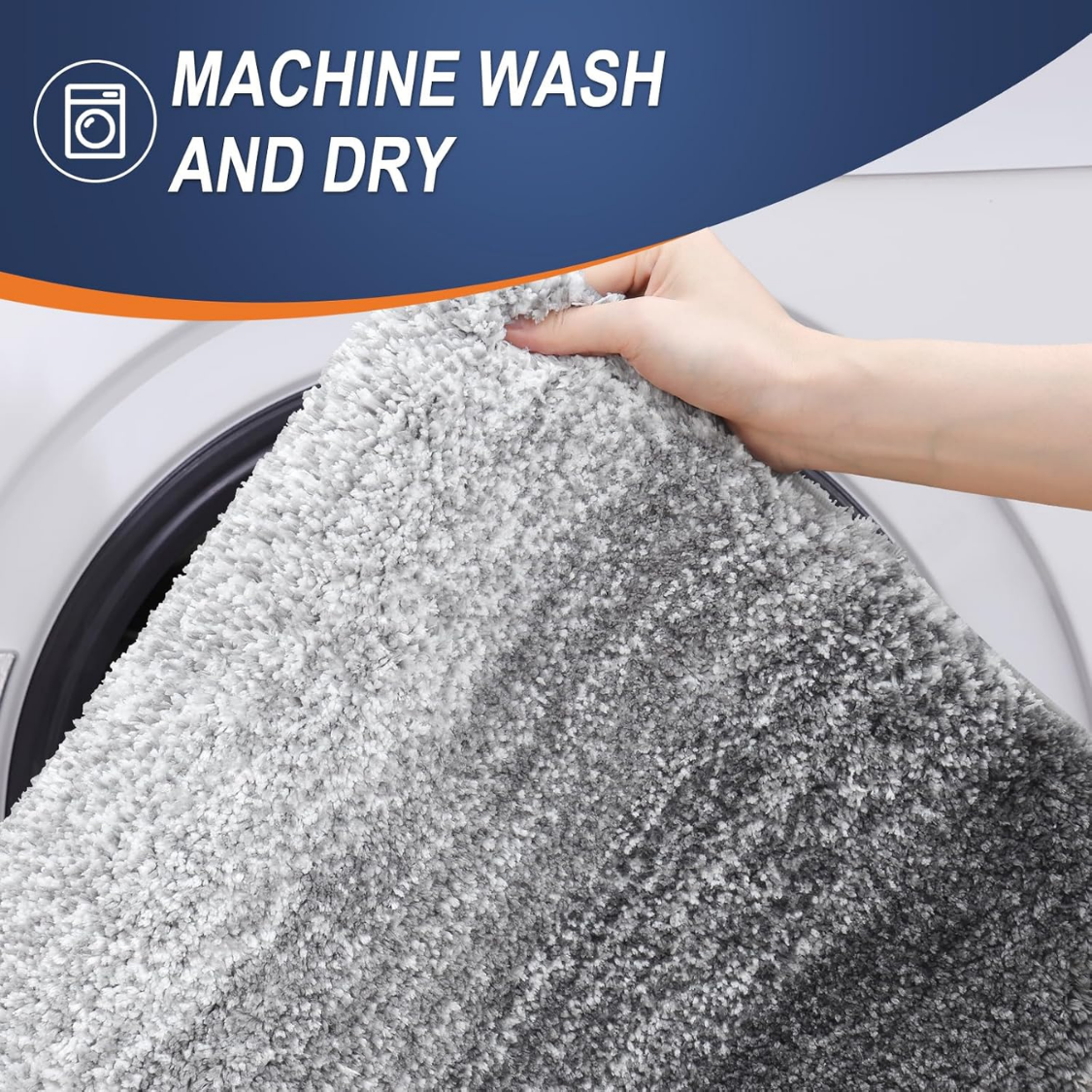 Bathroom Rugs Mat Extra Soft Absorbent Microfiber Bath Rugs Rubber Backing Quick Dry Machine Washable Bath Mats For Bathroom