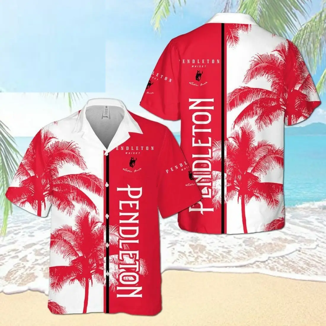 3D Digital Printing Personality Pattern Casual Summer Short Sleeve Shirt