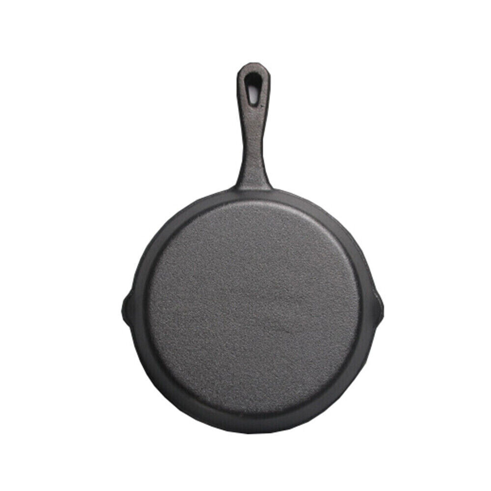 Set of 3 cast iron non stick skillet griddle cooking pan