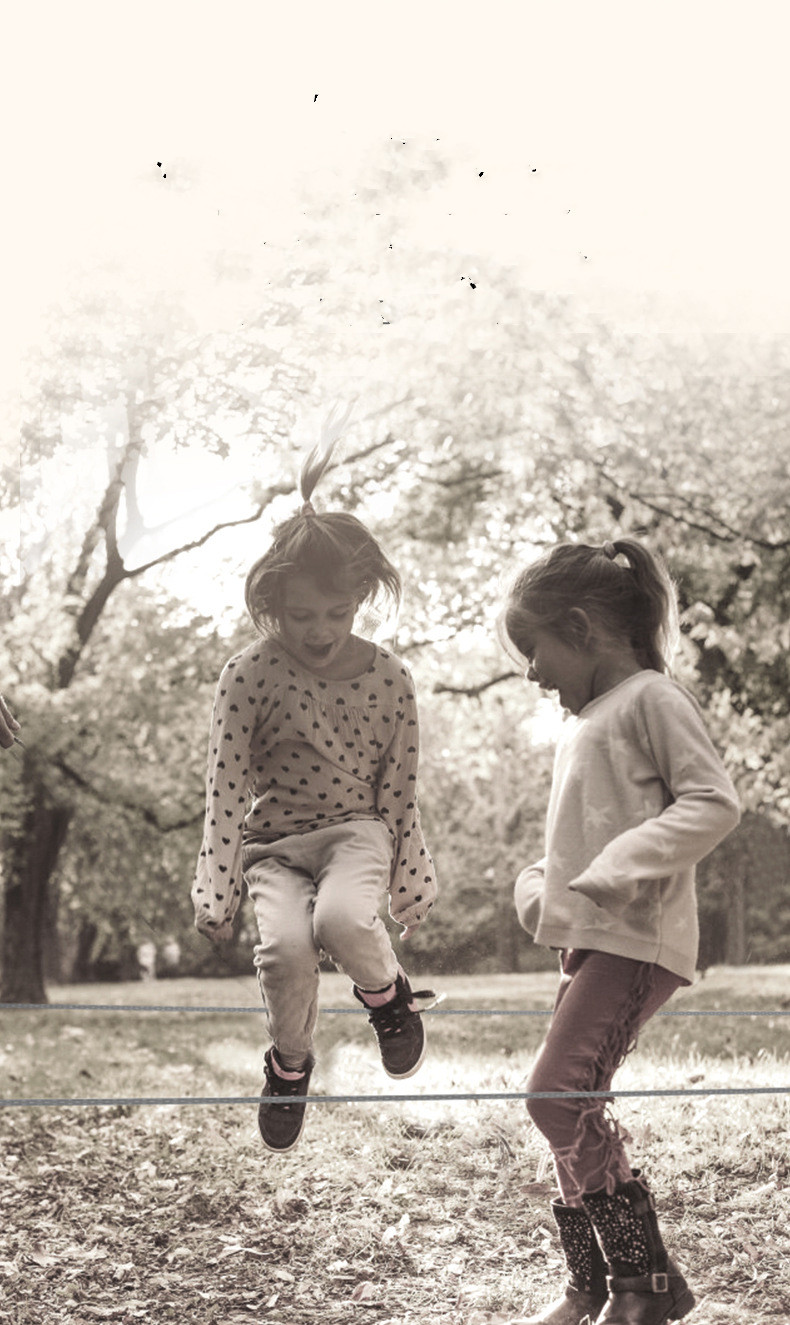 Corde à sauter élastique pour enfants — Jeu d'extérieur classique 5