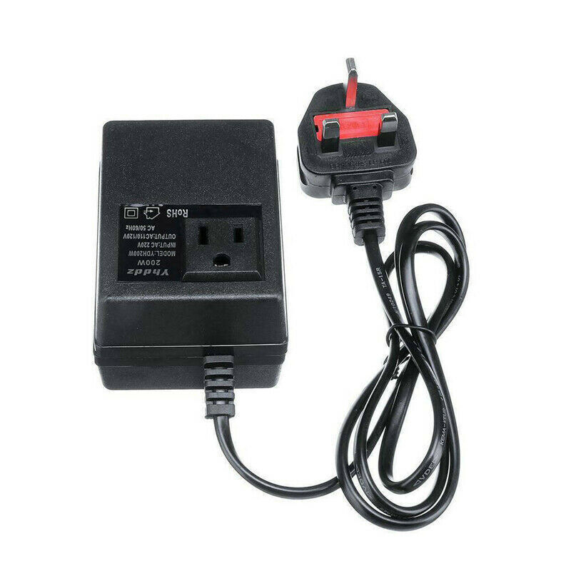 200W Power Voltage Converter Transformer Step-Down 220V240V To 110V120V UK