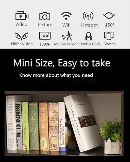 A9 Mini Wireless Security Camera - Image 4