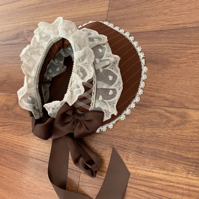 Original Design Soft Girl Lolita Coco Milkshake Dress Caramel Bnt Cap - Shop at LoveMi