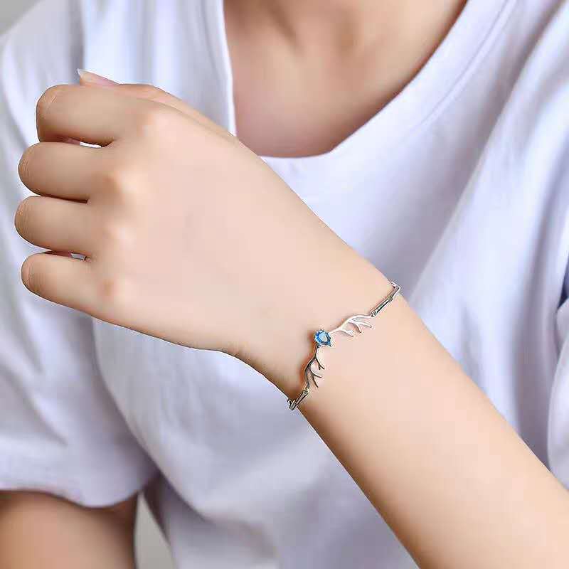 Ladies S925 Sterling Silver Bracelet Fashion