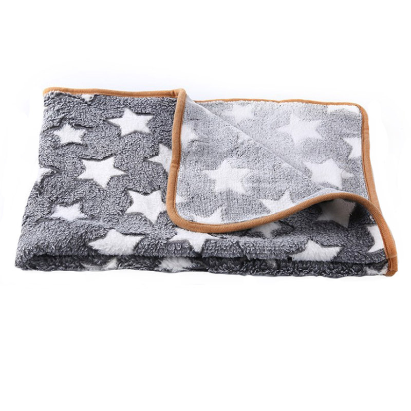 Gray star blanket