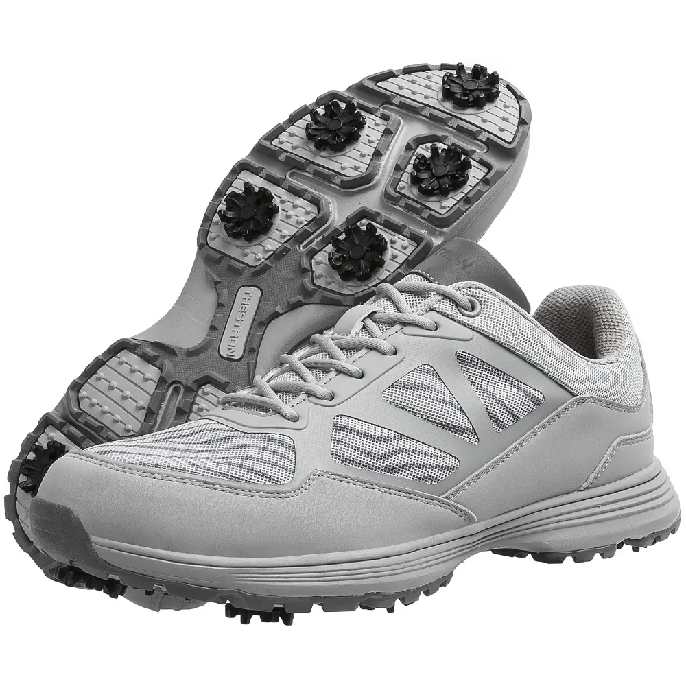 Waterproof Large Size Men's Golf Shoes with Nails