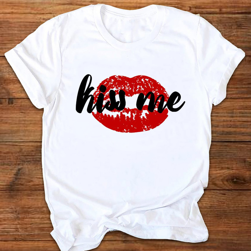 Title 8, T-shirt imprimé léopard Love pour femme, haut d...