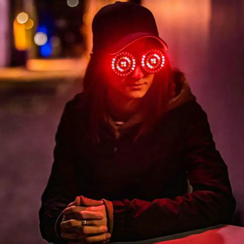 Electronic Music Festival Disco Bar KTV Atmosphere LED Luminous Glasses