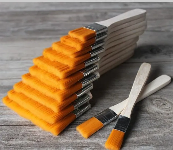 Nylon Hair Oil Painting Brush Industrial Brush Glue 246810121Each - Shop at LoveMi