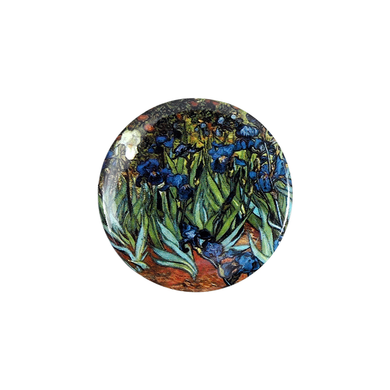 Title 2, Men and Women Oil Painting Badge Clothes Brooch...