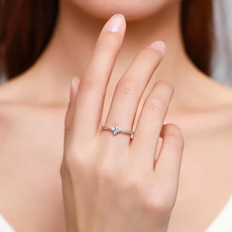 Personality Niche Design Sterling Silver Ring