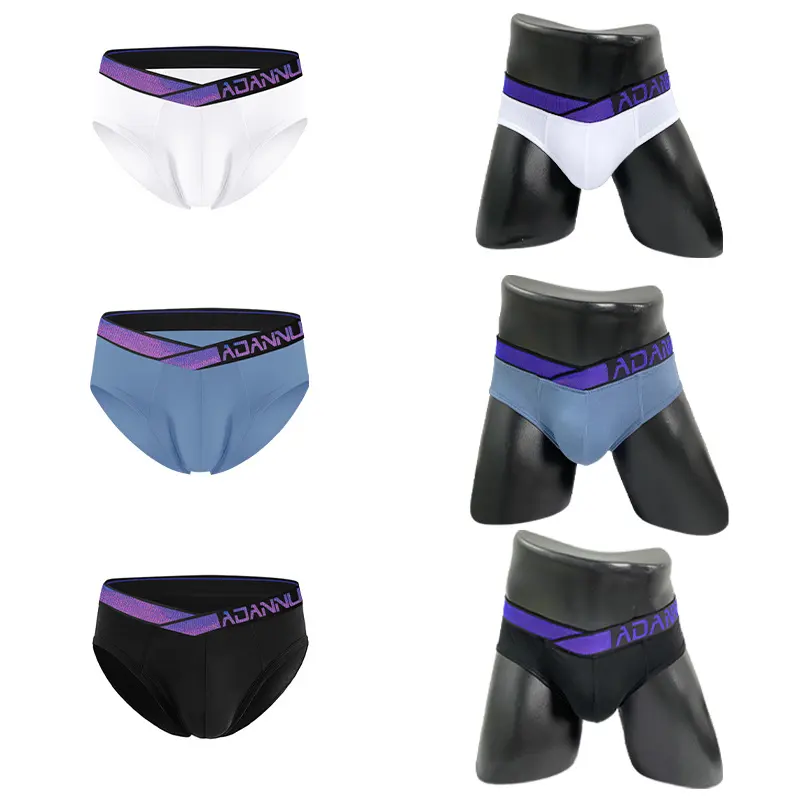 Men's Underwear Triangle V Belt Laser Gradient