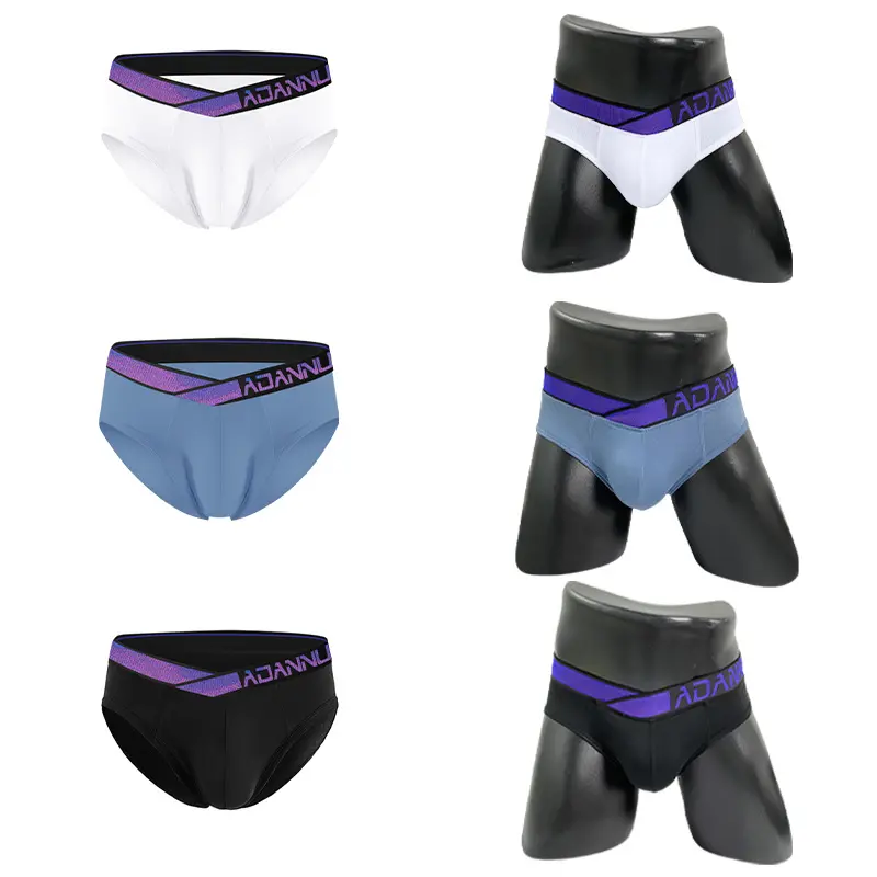Men's Underwear Triangle V Belt Laser Gradient