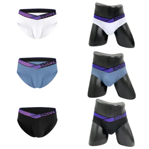 Men's Underwear Triangle V Belt Laser Gradient