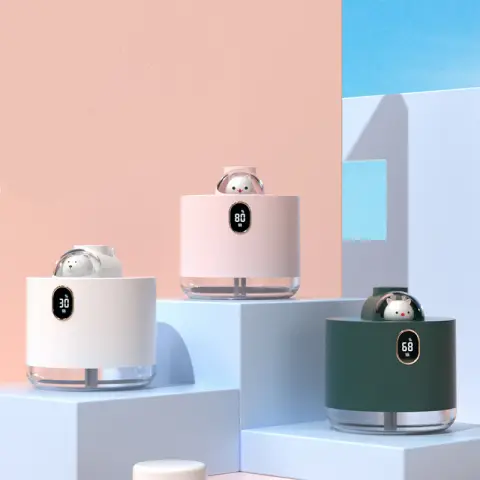 Spaceship USB Humidifier Desktop Office Mute Replenishment