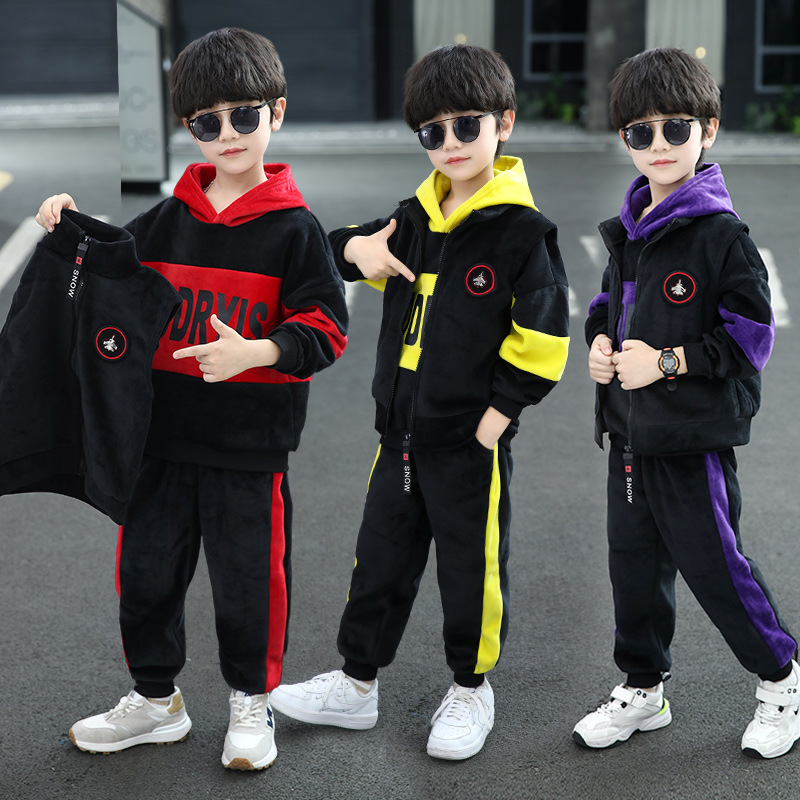 CUHK Children's Spring And Autumn Vest Western Style Suit