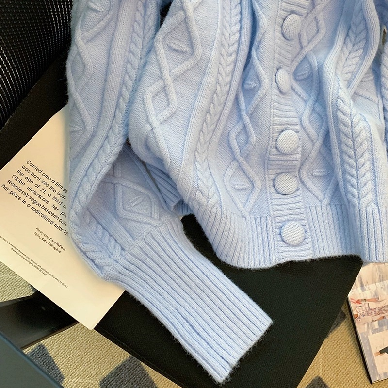 Loose Korean Lazy Wind Gentle Knit Top