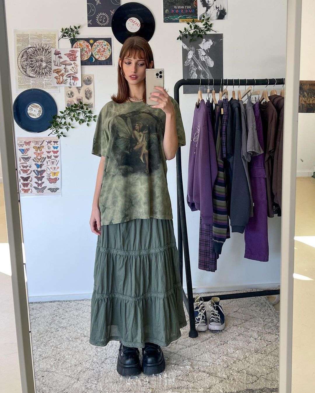 Women's Printed High Street Style Short Sleeve T-shirt