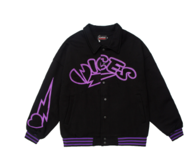 Towel Embroidered Leather Jacket Male High Street Couple