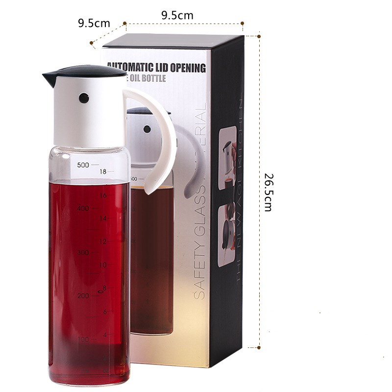 Title 2, Automatic opening and closing oil can borosilic...