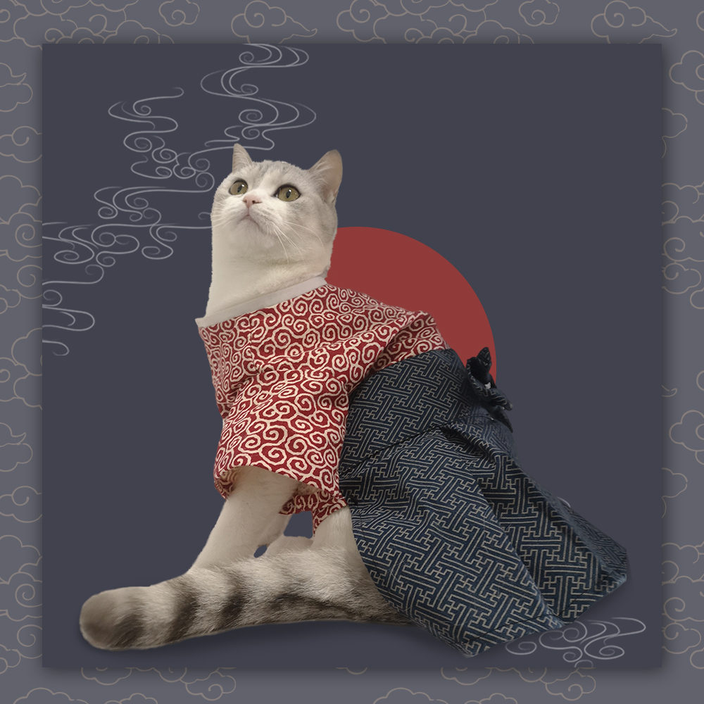 Title 2, Evcil Hayvanlar İçin Japon Köpek Giysisi Kimono...