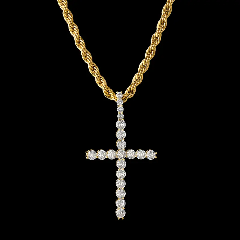 Fashion Trend Creative Cross Pendant Necklace
