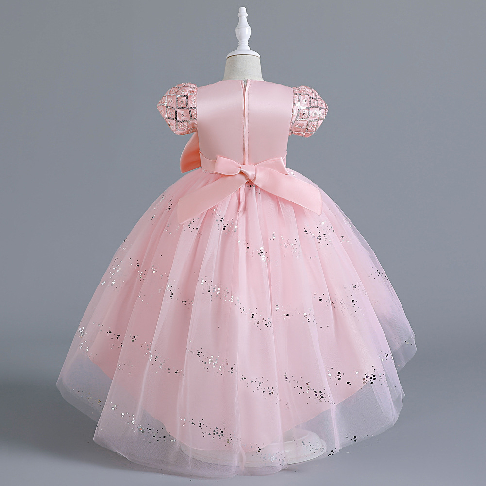 Title 17, Childrens Dress Princess Dress Sequined Perfor...