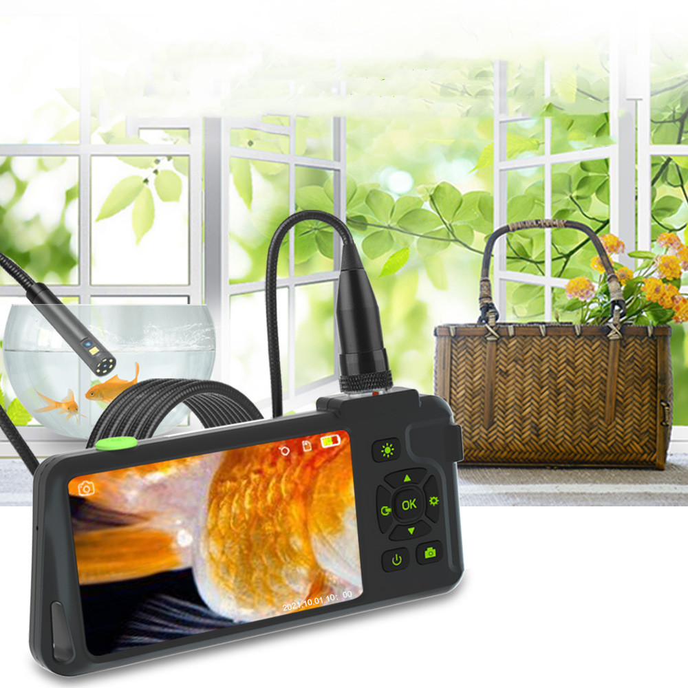 Portable Handheld Industrial Endoscope For Automotive Pipelines 4.5 Inches — foto 2