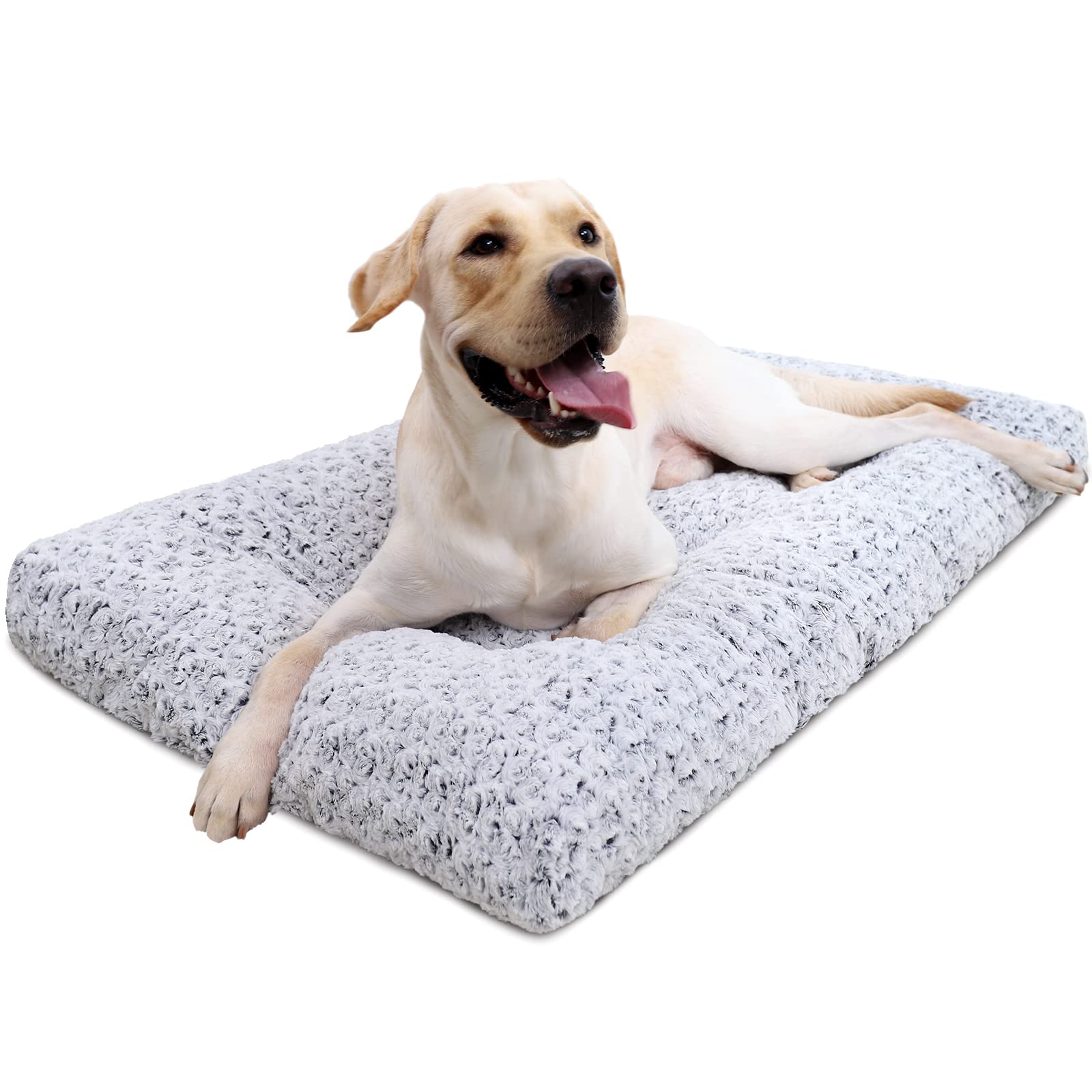 Dog Beds Thickened Rose Velvet Pet Kennel Bed Mat More Cotton Soft Fluffy Washable Dog Bed