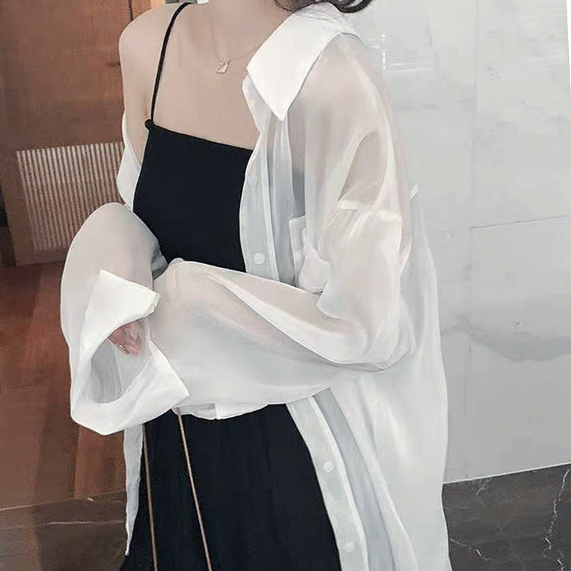 Title 4, Breathable Small Korean Style Loose Chiffon