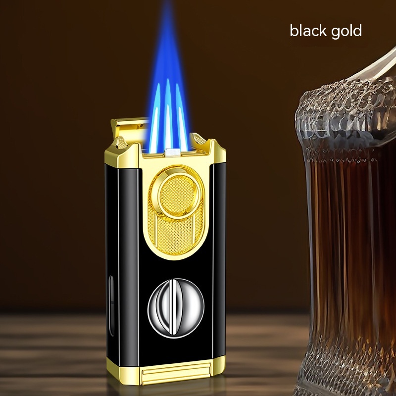 Cigar Lighter With Transom Three Torch Lighter — foto 8