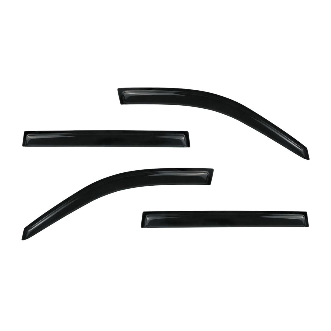 Window Visor Deflector Rain Guard 4-Piece Set For 2001-2007 Highlander
