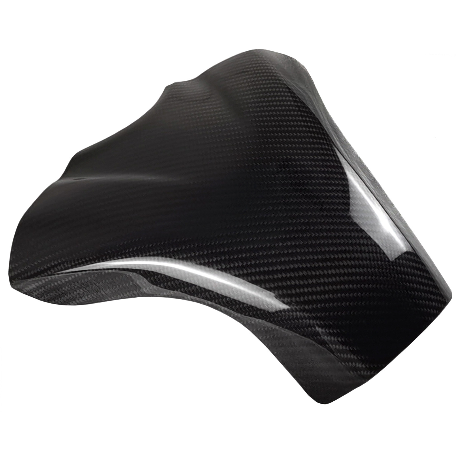 Title 4, 3K Carbon Fiber Fuel Tank Cover, Fuel Tank Prot...