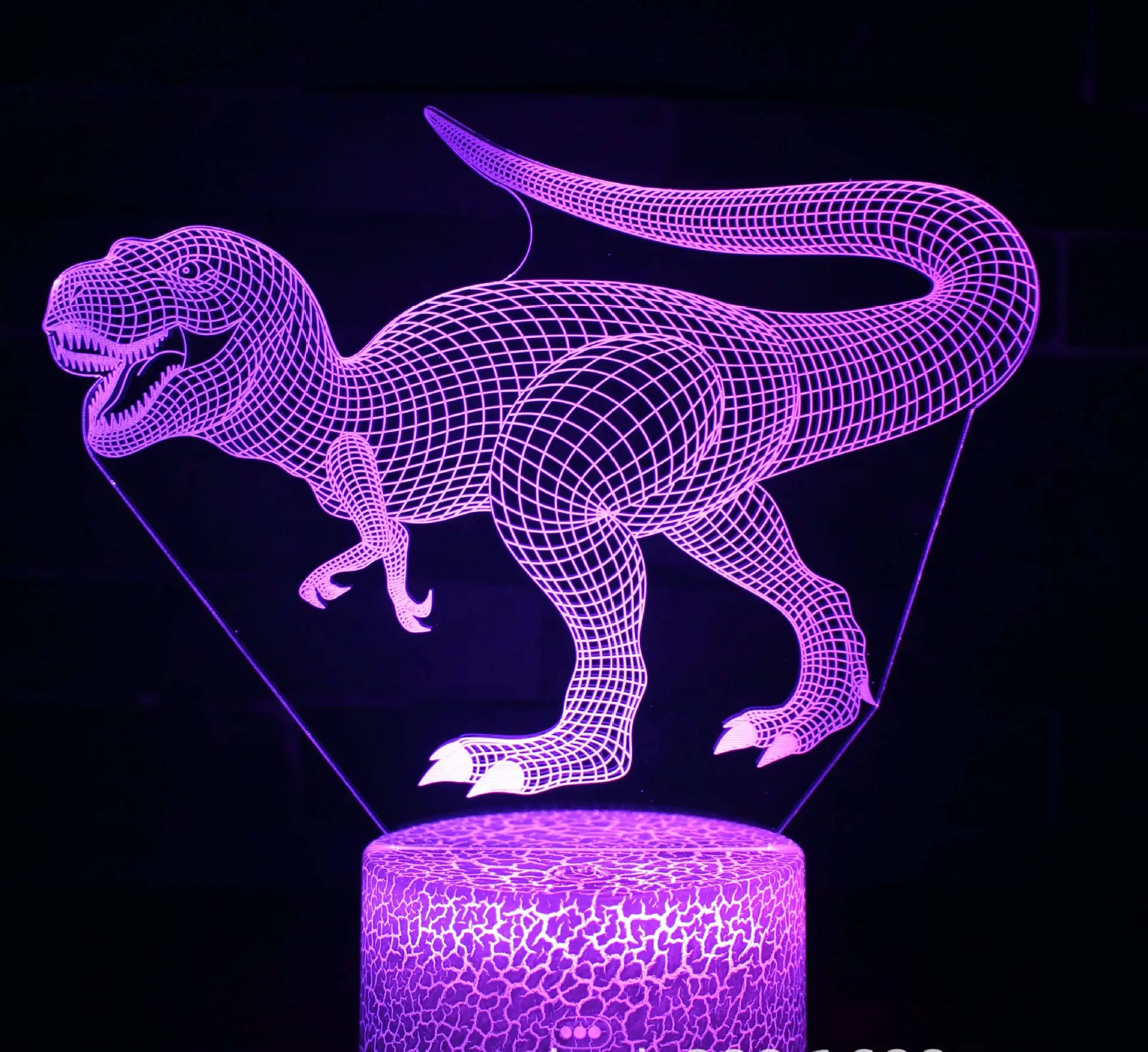 Dinosaur Touch Seven-color Night Light