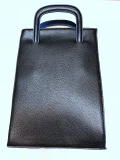 Fashion Trend Men's And Women's Company File Bag Tote - Black - View 1