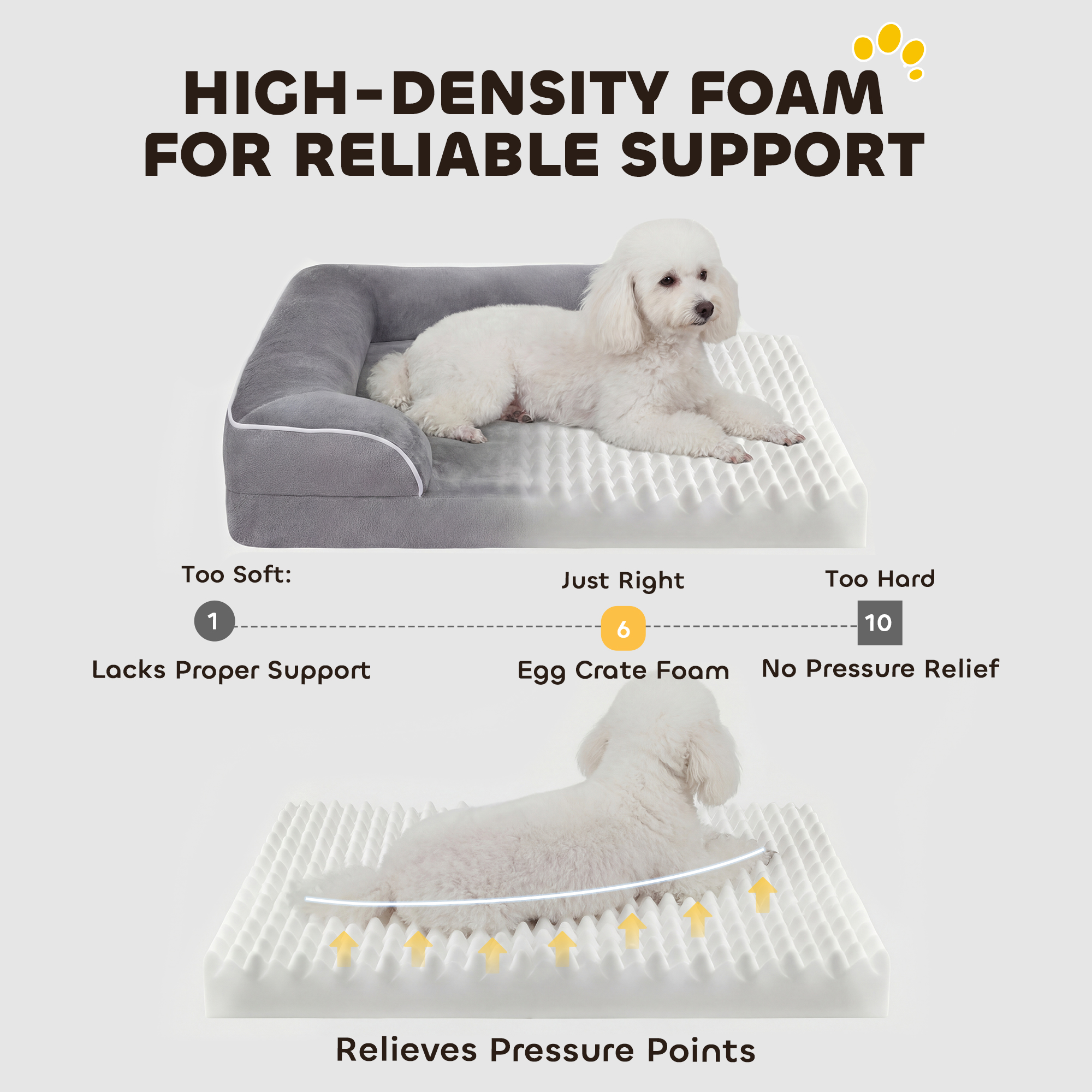 Dog Sofa Bed, Detachable Machine Wash Pet With Non Slip Bottom, Suitable — image 6