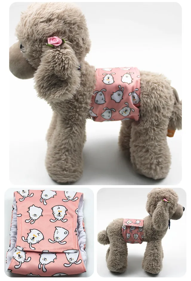 Dog Urine Pad Pet Absorbent Pad Pink Naughty Rabbit - Shop at LoveMi