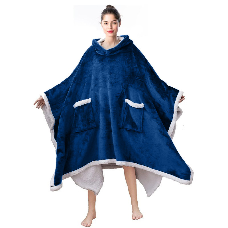 Title 2, Cape Hooded Blanket Comfortable Cute Plush