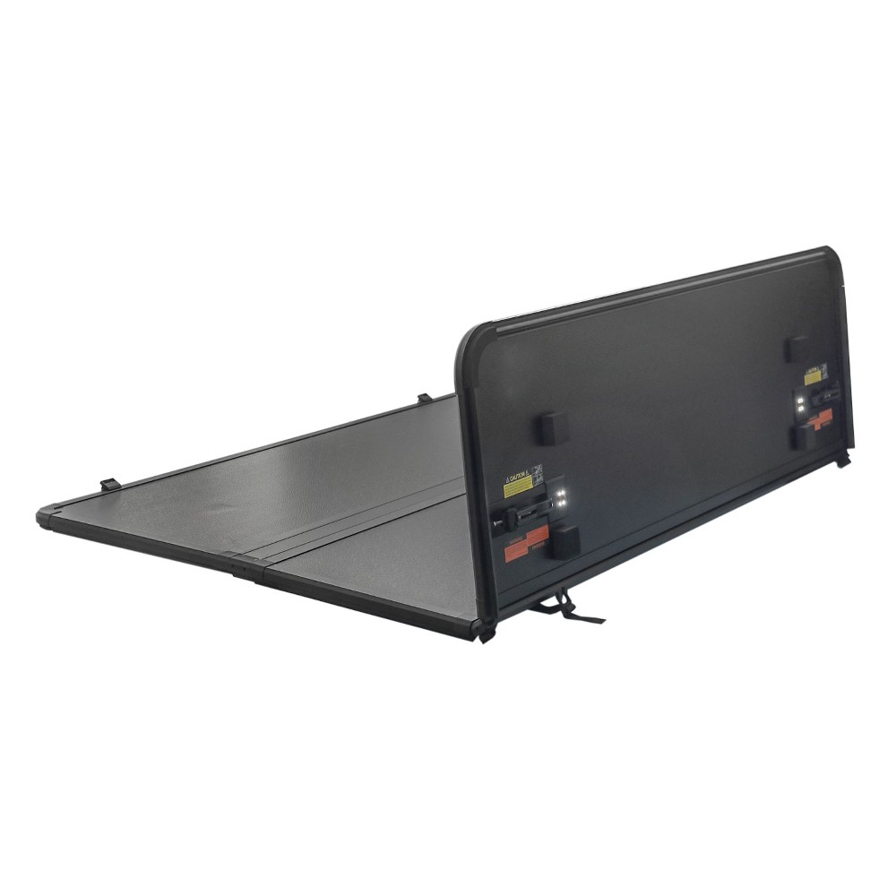 Tri-Fold 5 FT Hard Truck Bed Tonneau Cover For T Oyota 2016-2023 Tacoma W Lamp--A86315-89M42404S