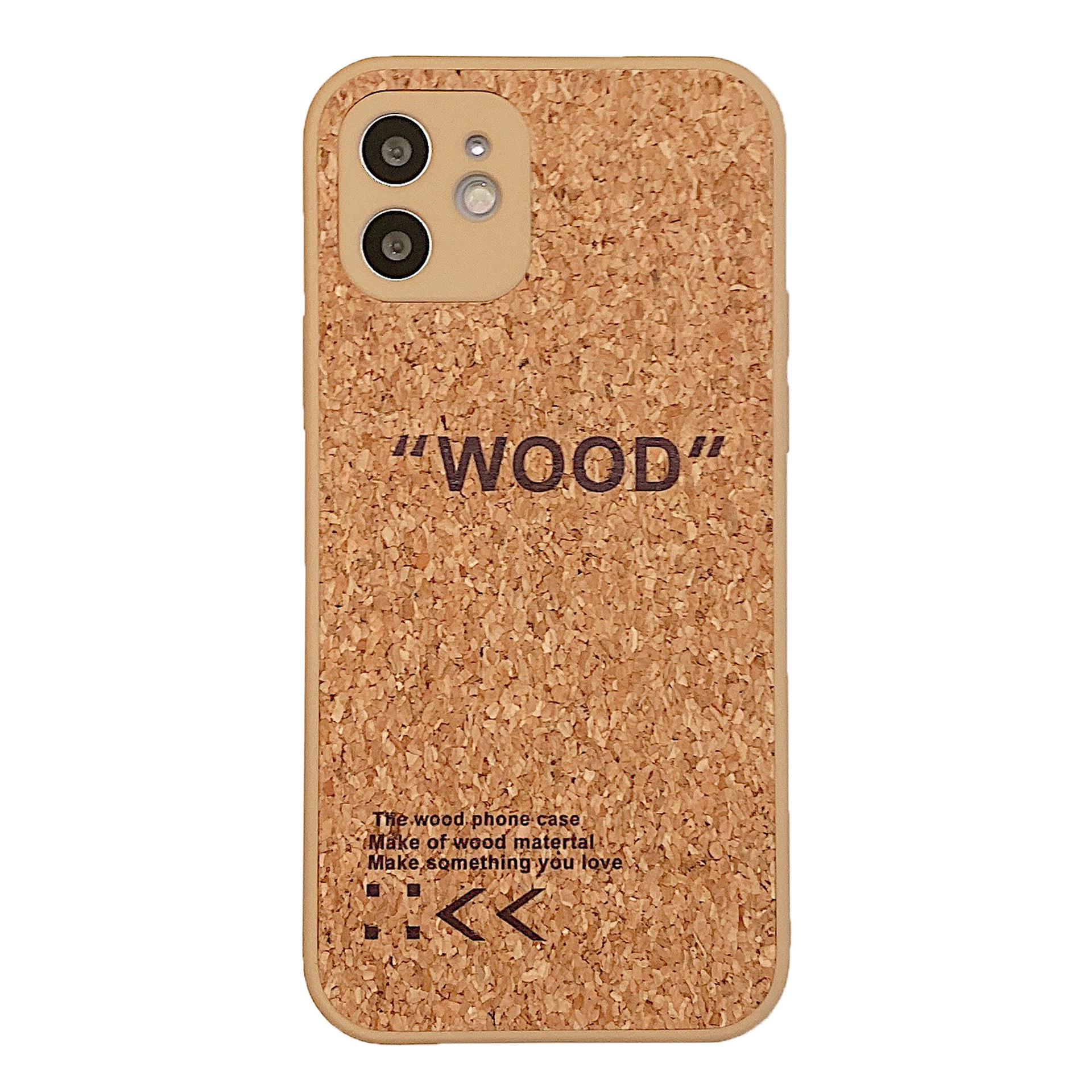 WOOD soft wood fiber shell