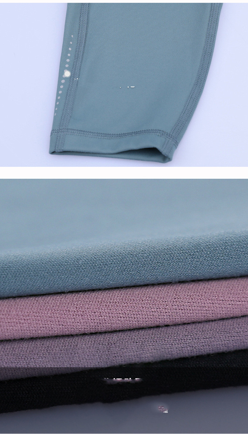 High Waist Hip Raise Reflective Dot Fitness Pants