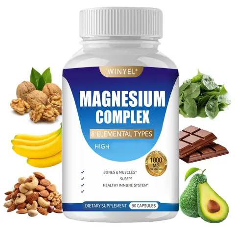 MAGNESIUM COMPLEX Wellness Capsules with Malate & Glycinate