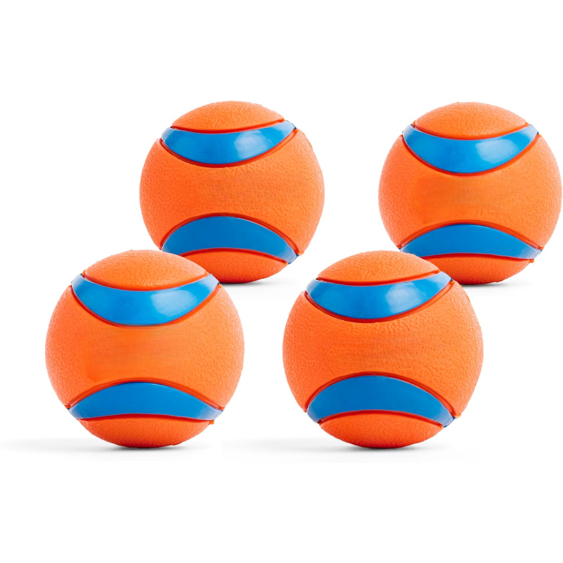 Ultra Ball Dog Toy - Medium Bouncy Fetch Balls For Dogs 20-60 Lbs - Made From Durable Rubber - Floating Water Pet Toys - Size Medium - 2.5-inch Diamet